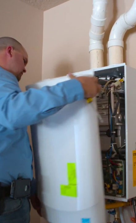 install a tankless water heater near me