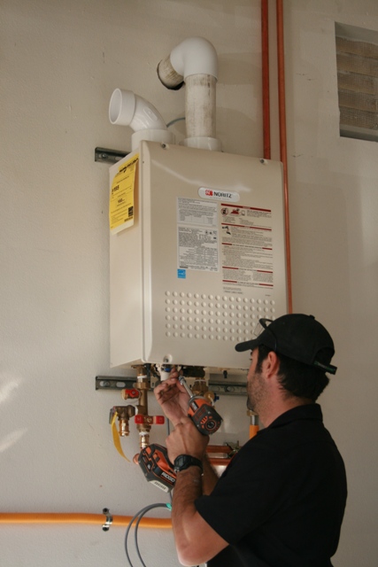 Temecula tankless water heater installation